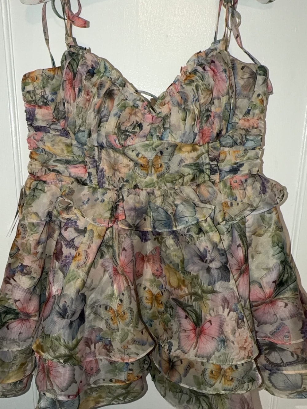 Selkie x Free People Butterfly Botanics Dress